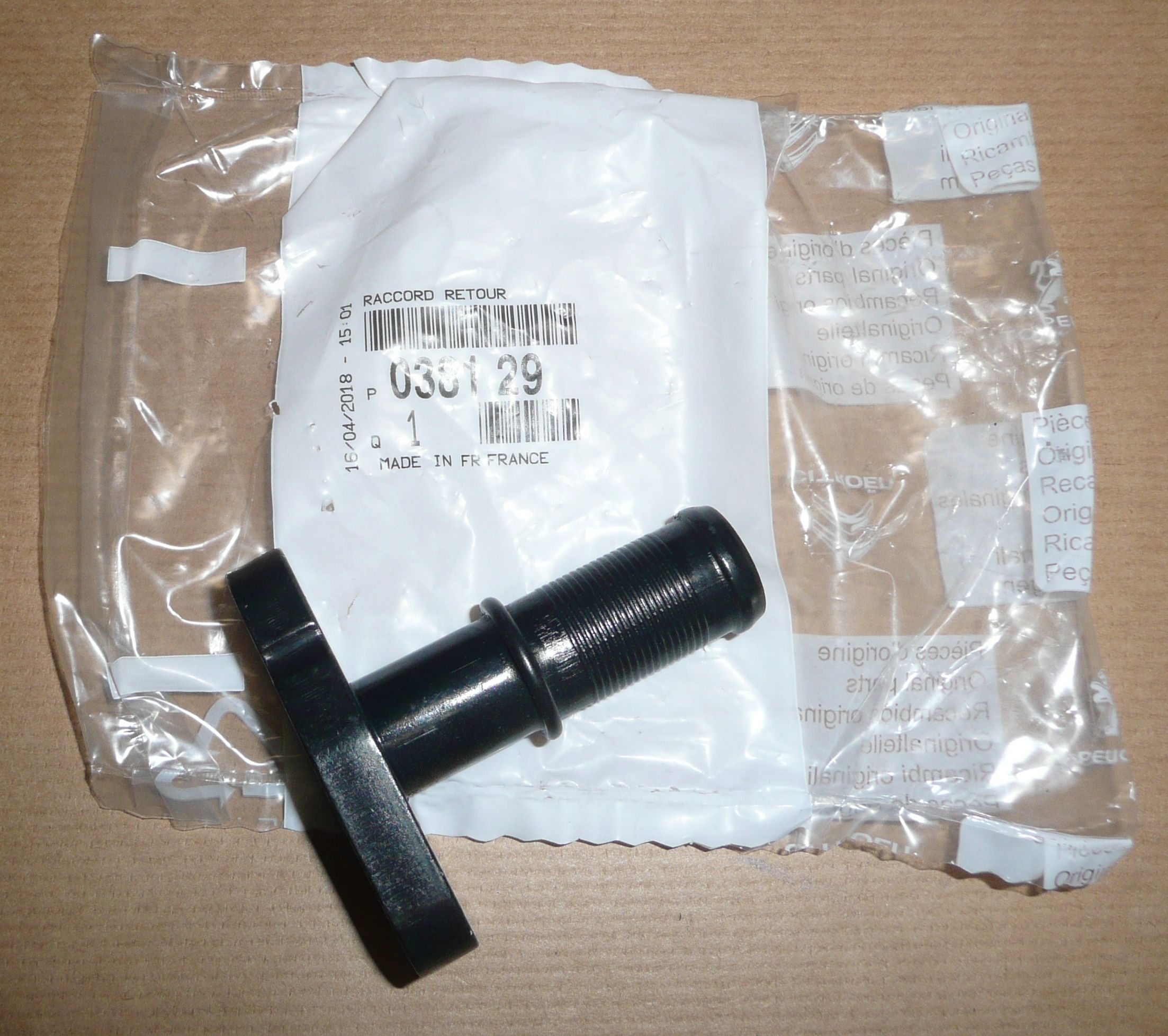 0381.29 POTRUBÍ TURBA 1.6HDI
