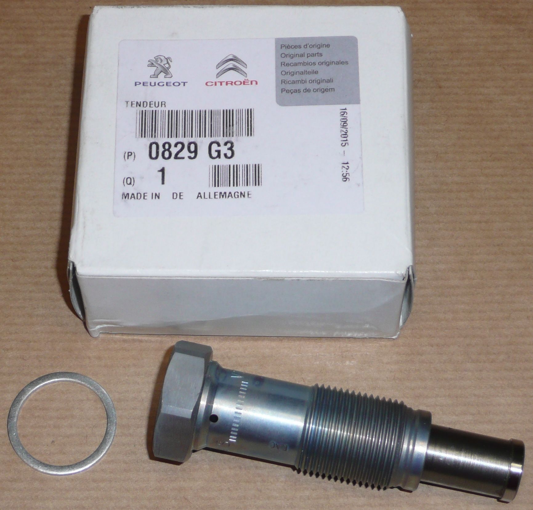 0829.G3 HYDRAULICKÝ NAPÍNÁK ROZVODU THP VTI