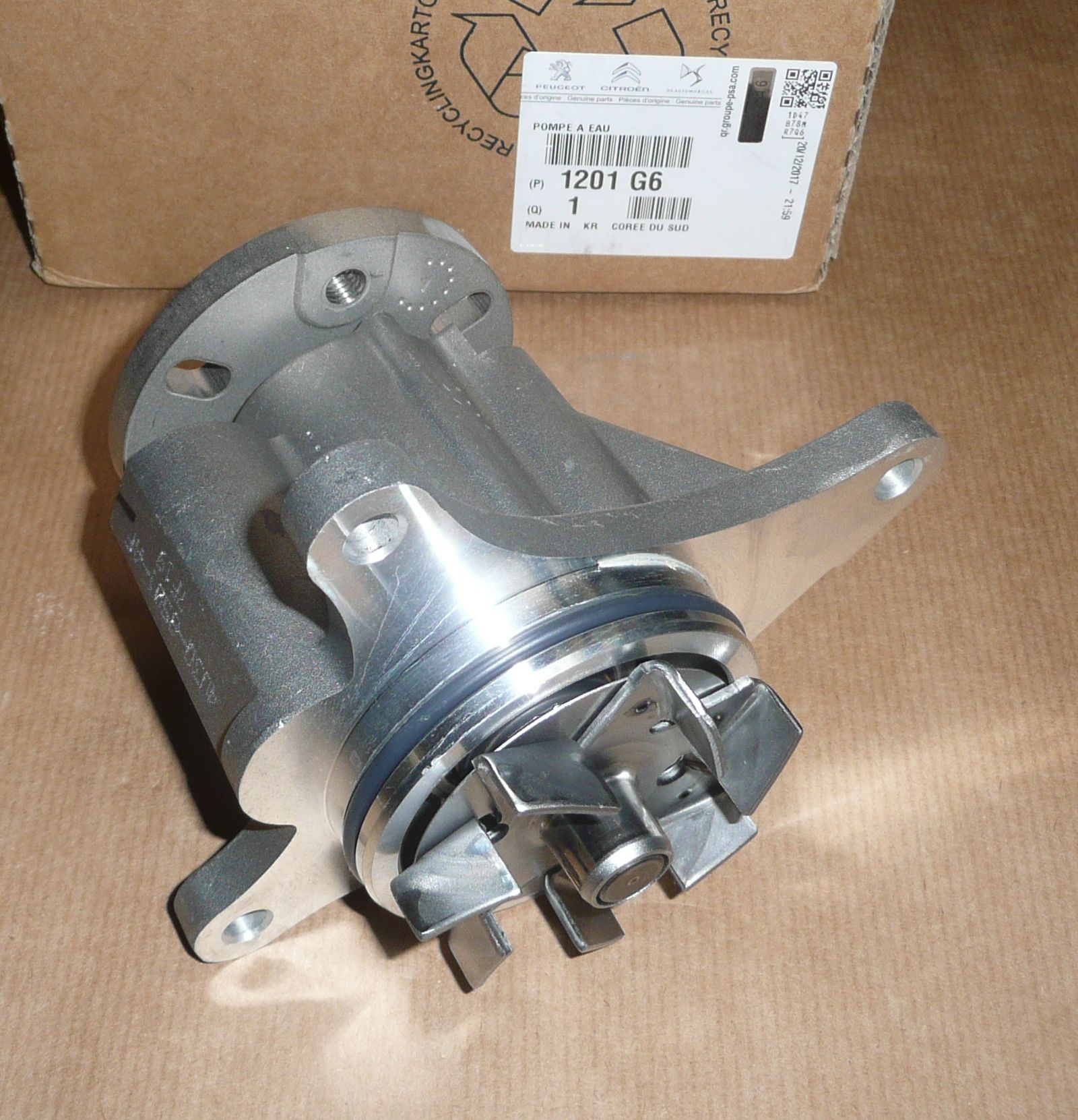 1201.G6 VODNÍ PUMPA C5 III C6 P407 2.7HDI