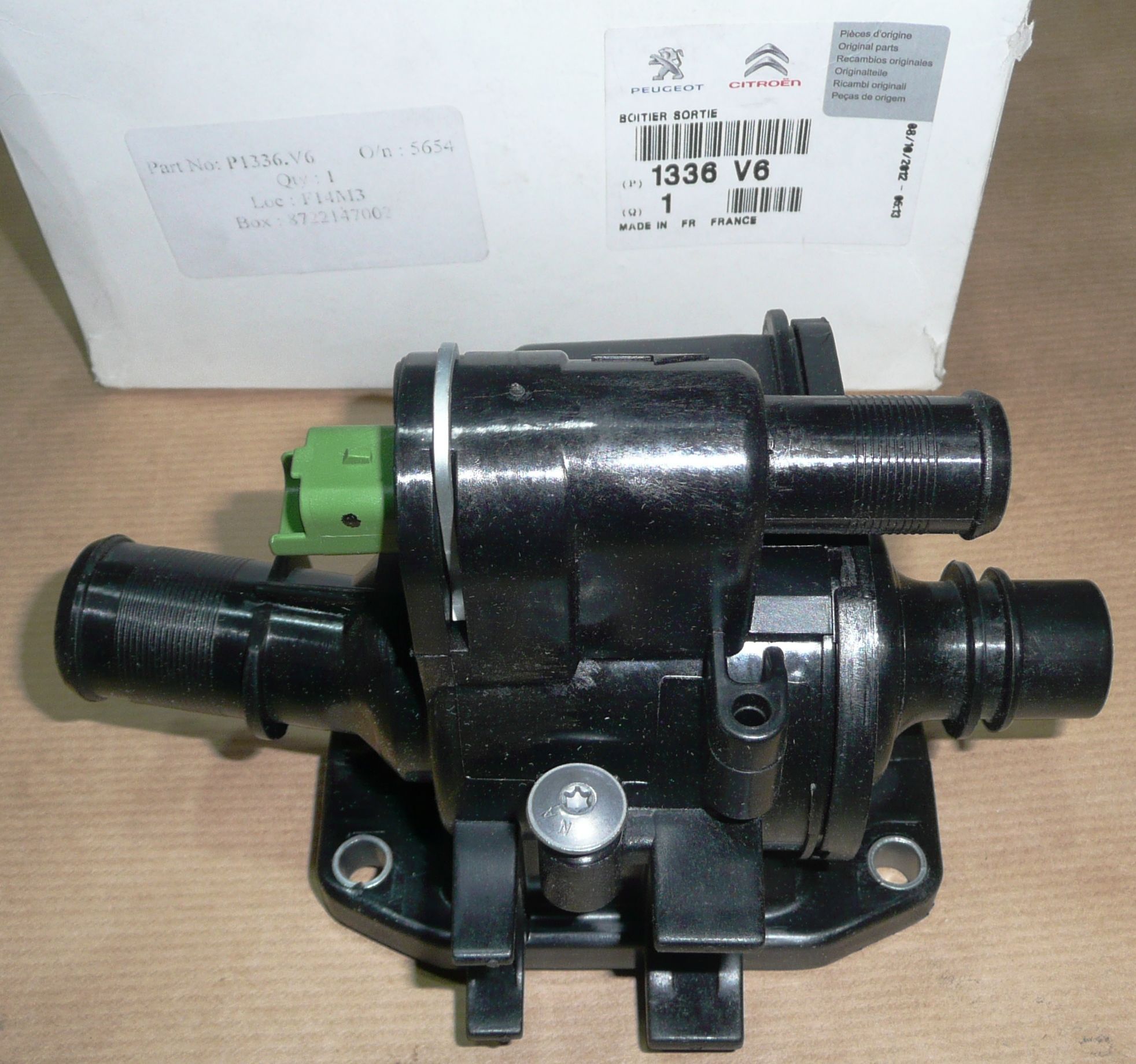 1336.V6 TERMOSTAT C1 C2 P107 1.4HDI