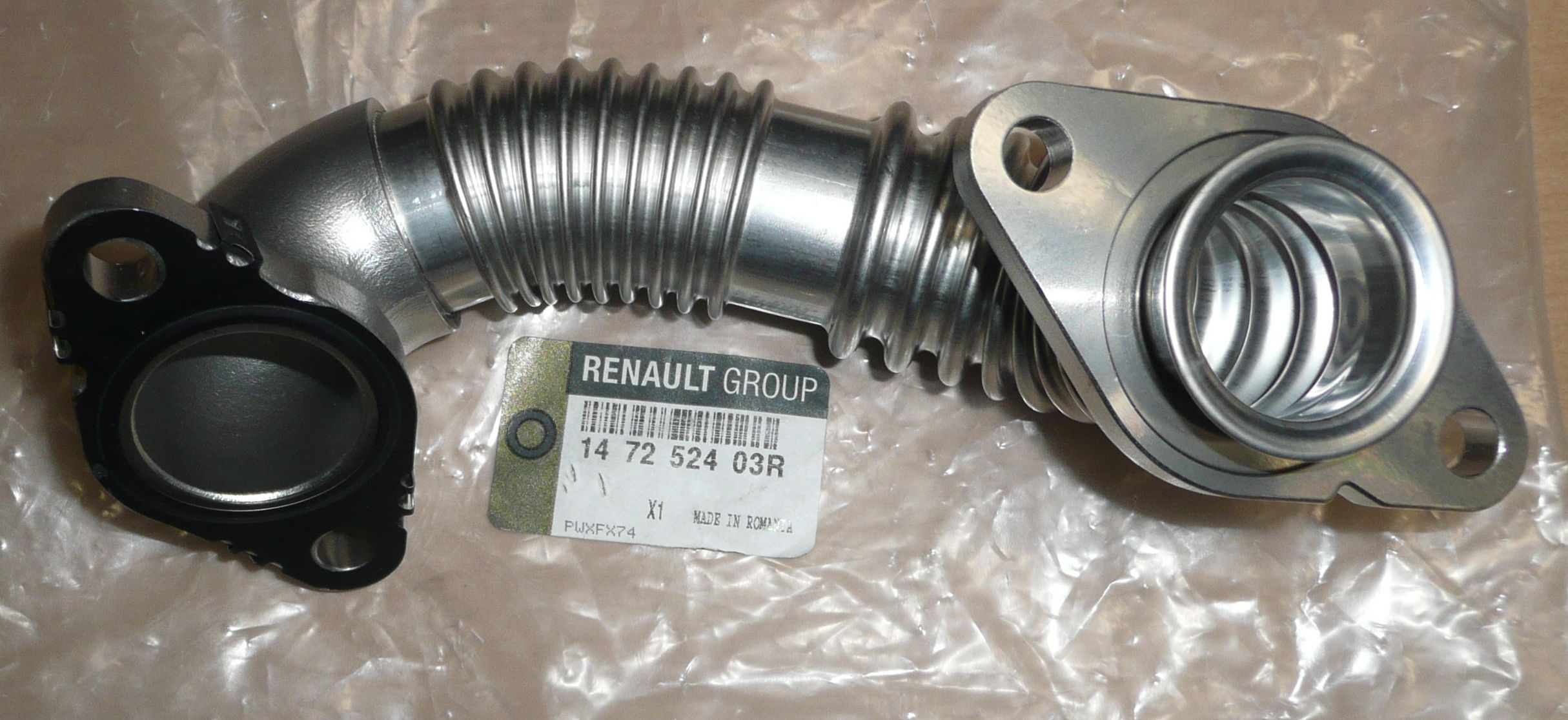 147252403R POTRUBÍ EGR VENTILU 2.3DCI