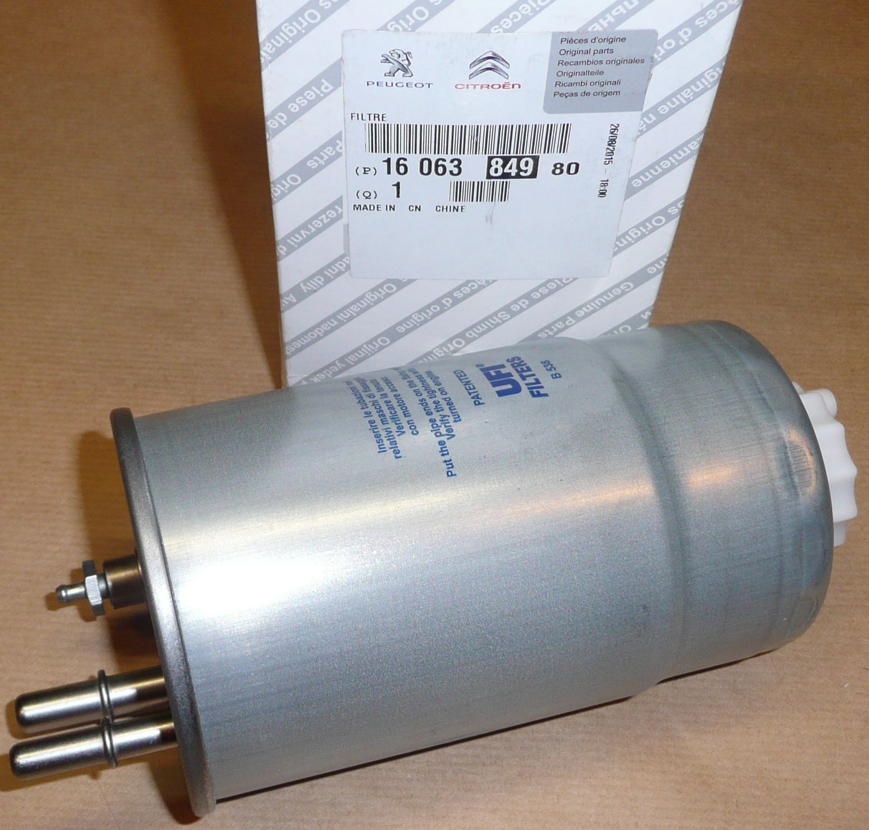 1606384980 PALIVOVÝ FILTR BOXER III 3.0 HDI 2011>