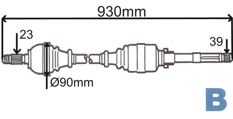T5852 POLOOSA.R LAGUNA 1.9 DTI,DCI PRAVÁ