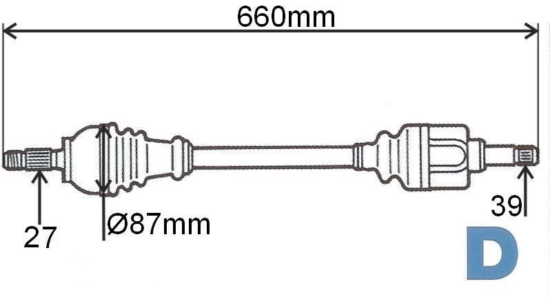T6028 POLOOSA MEGANE III 2.0DCI 08> LEVÁ