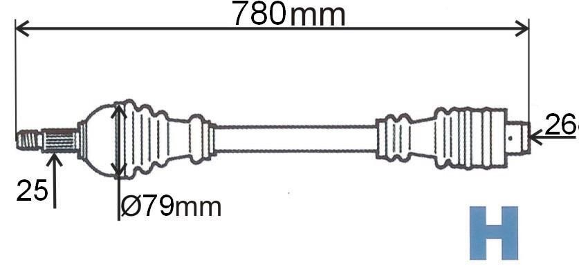 T6053 POLOOSA P207 PRAVÁ