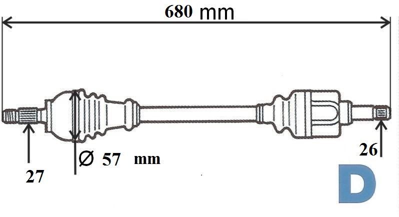 T6078 POLOOSA LAGUNA III 2.016V 07- LEVÁ