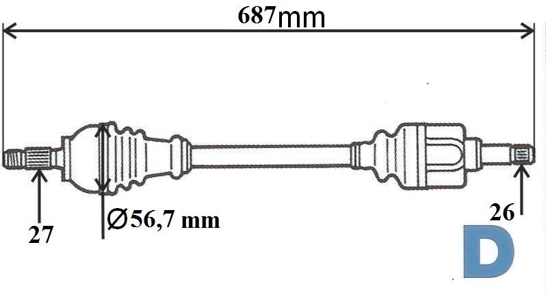 T6090 POLOOSA LAGUNA III LEVÁ