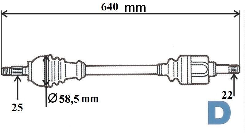 T6094 POLOOSA P207 LEVÁ