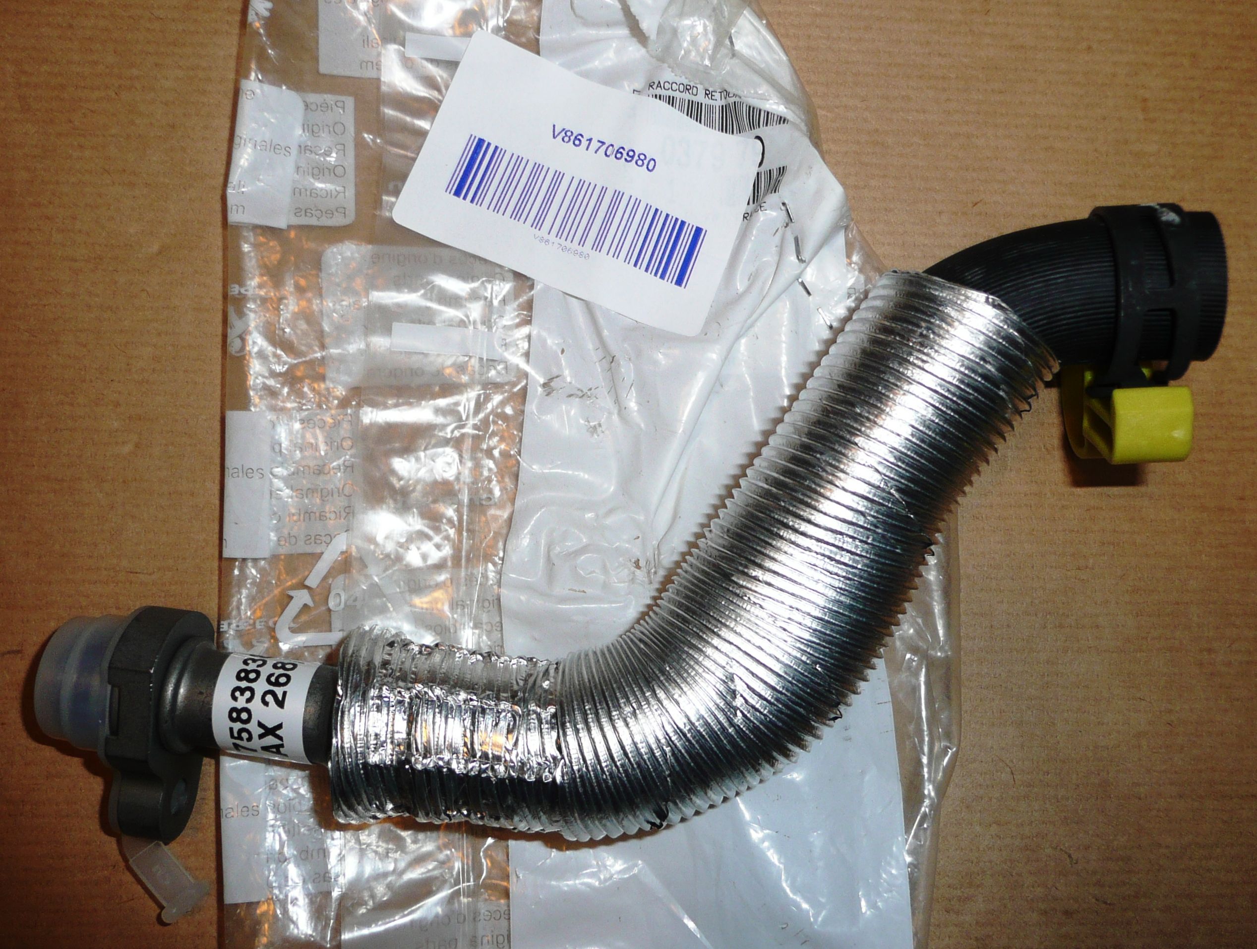 V861706980 POTRUBÍ TURBA C4 C5 II P207 1.6THP