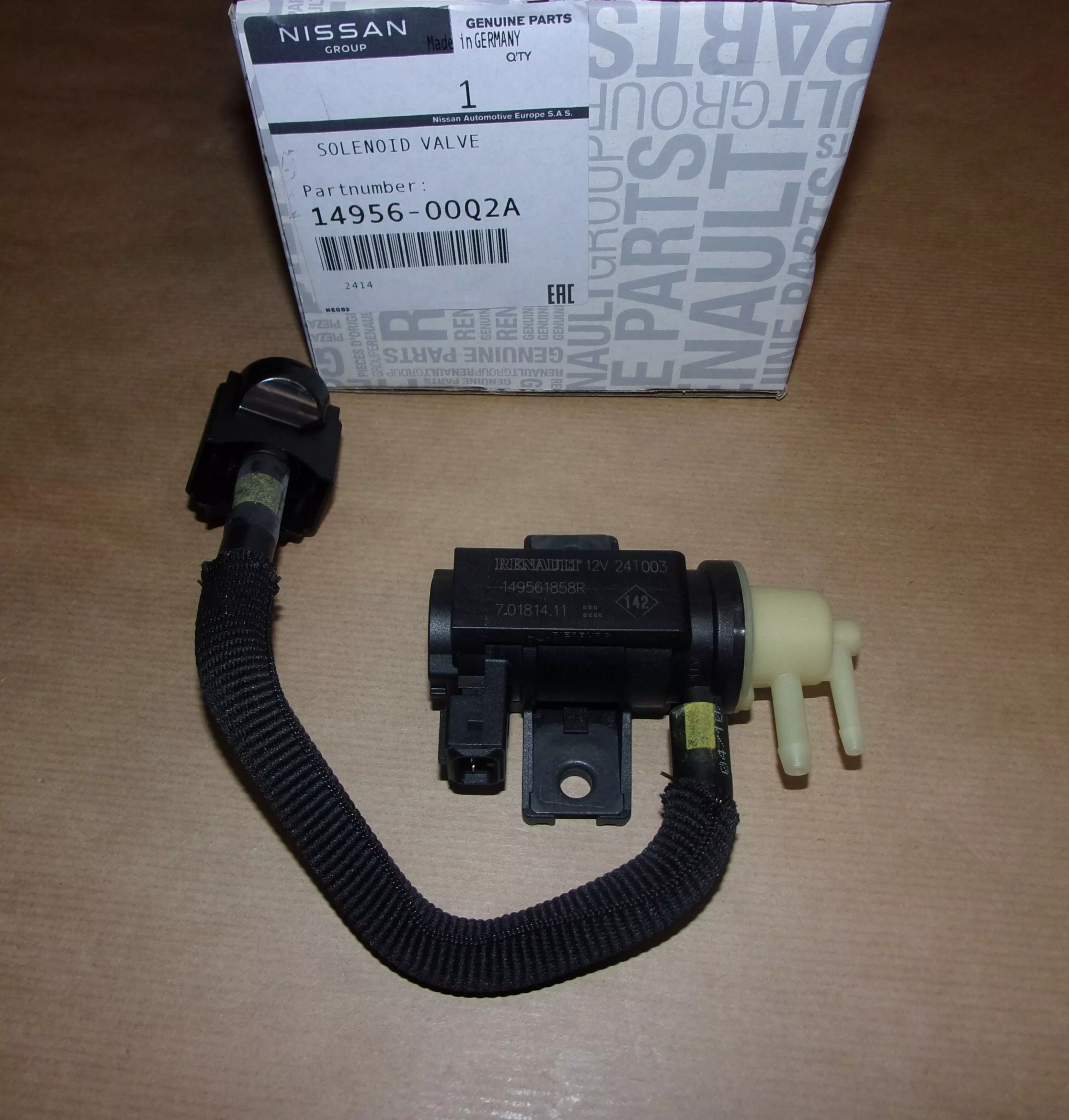 1495600Q2A MĚNIČ TLAKU TURBA MASTER III 2.3DCI