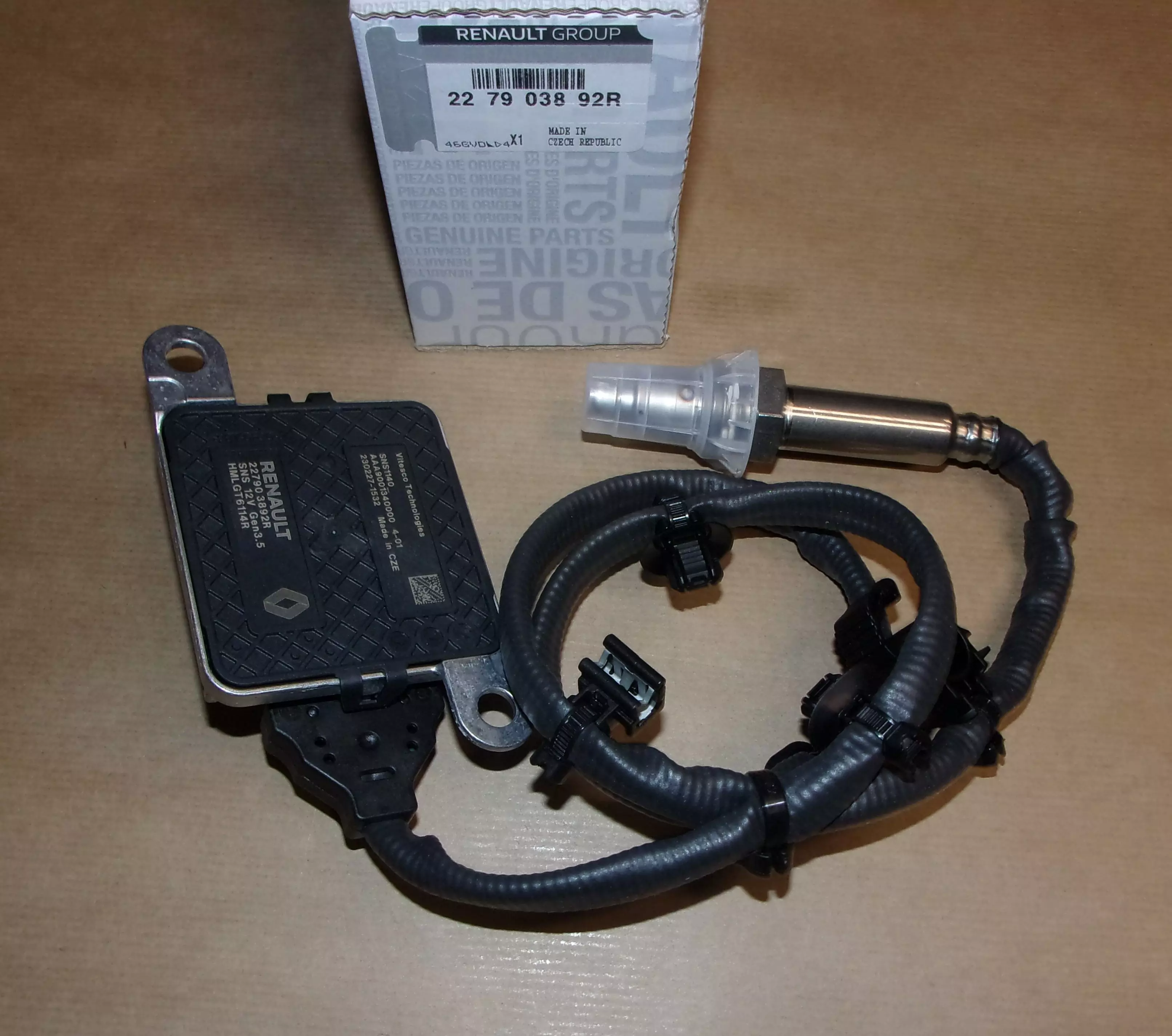 227903892R SNÍMAČ NOX CAPTUR II 1.5DCI