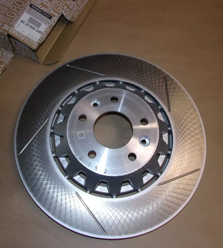 402060654R BRZDOVÝ KOTOUČ MEGANE IV RS PŘEDNÍ PRAVÝ