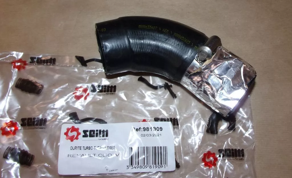 SEI 981909 HADICE INTERCOOLERU 0.9TCE