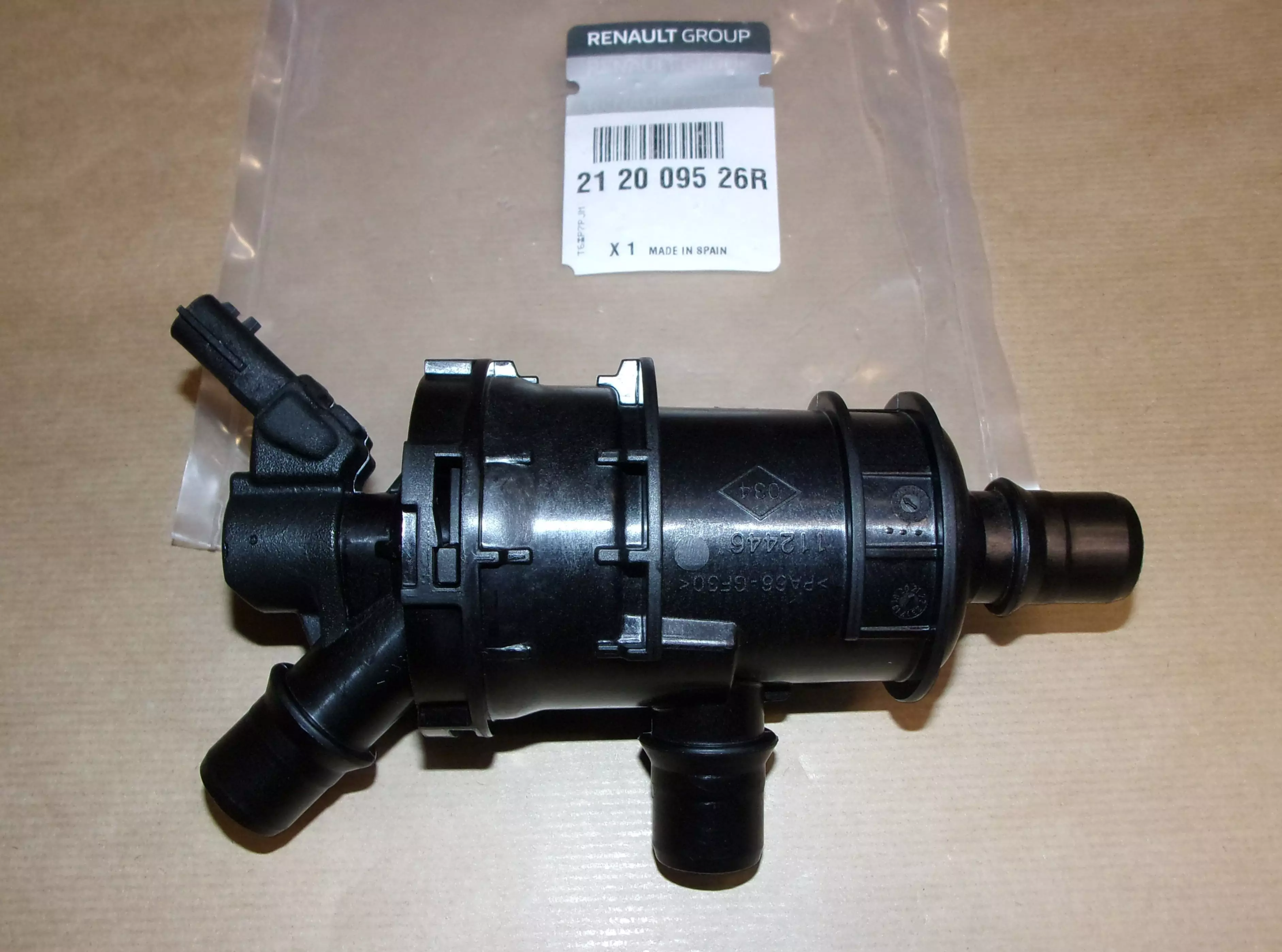 212009526R TERMOSTAT 1.5 Blue dCi