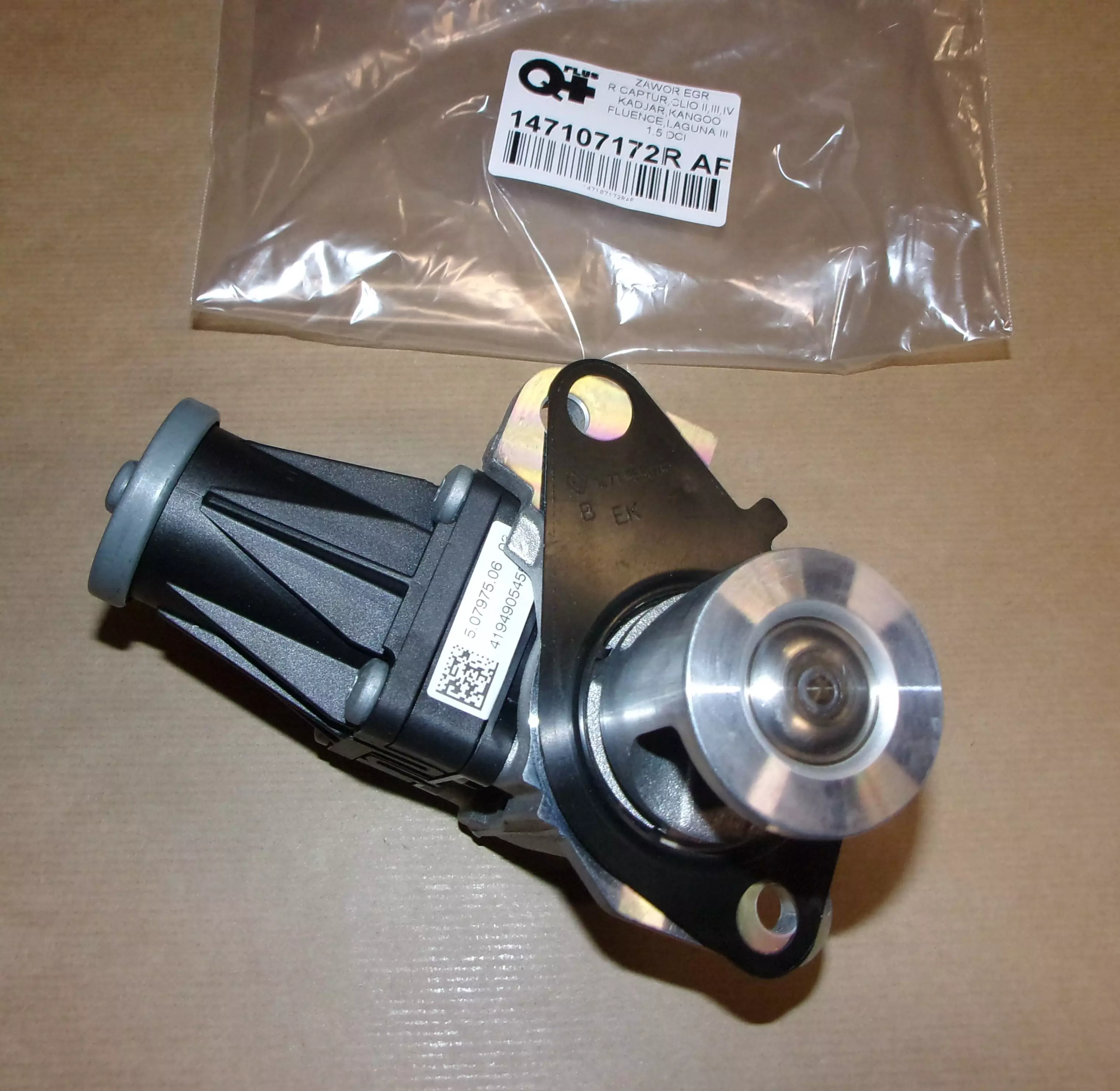 147107172R AF EGR VENTIL 1.5DCI